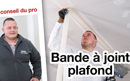 Bande A Joint Plafond Vidéo Beissier