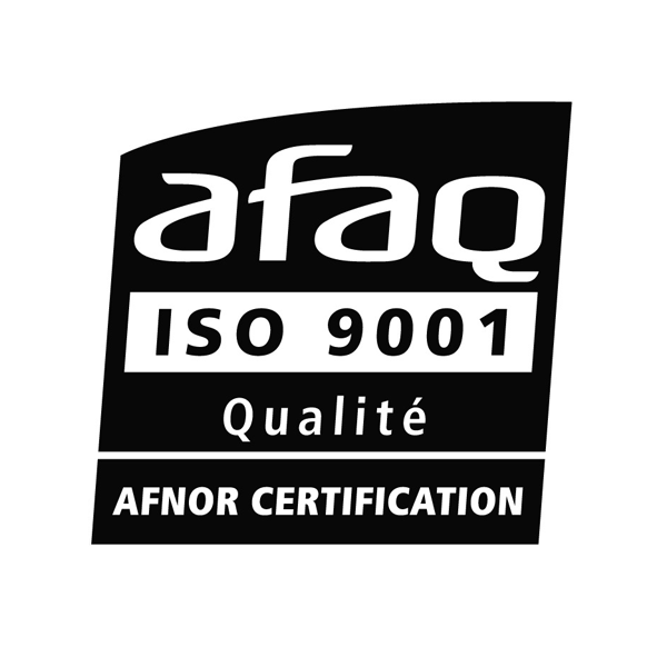 Logo afaq iso 9001